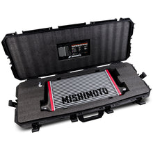 Load image into Gallery viewer, Mishimoto Universal Carbon Fiber Intercooler - Gloss Tanks - 525mm Black Core - S-Flow - GR V-Band