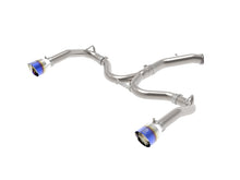 Load image into Gallery viewer, aFe Takeda 3in to 2.5in SS Axle-Back Exhaust System w/ Blue Flame Tips - Kia Forte GT 1.6T 2020-2021