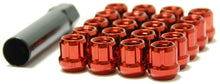 Load image into Gallery viewer, Wheel Mate Muteki Open End Lug Nuts - Red 12x1.25