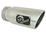 aFe MACH Force-Xp 4 IN 304 Stainless Steel Polished Exhaust Tip (Right) - Universal