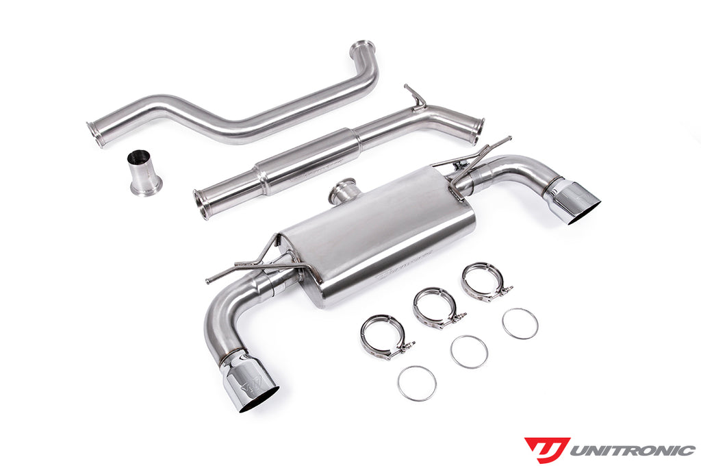 Unitronic Catback Exhaust w/ Chrome Tips - Volkswagen GTI (MK7/MK7.5) 2015-2021