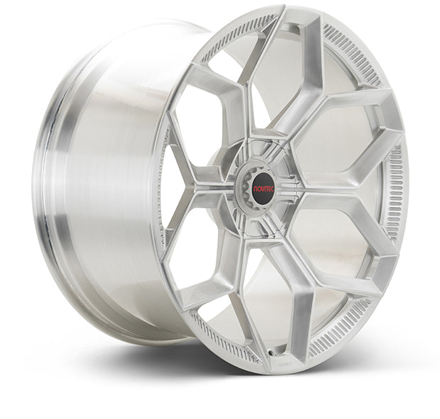 Vossen X Novitec NL5-5L Forged Brushed Gloss Clear Wheel - 21x9.5 +30 - Lamborghini Revuelto Front Fitment