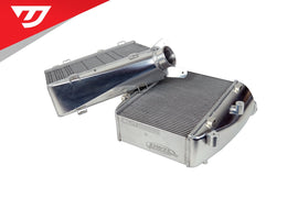 CSF Raw Aluminum Intercooler Upgrade - Audi RS6 / RS7 (C8) 2021-2025