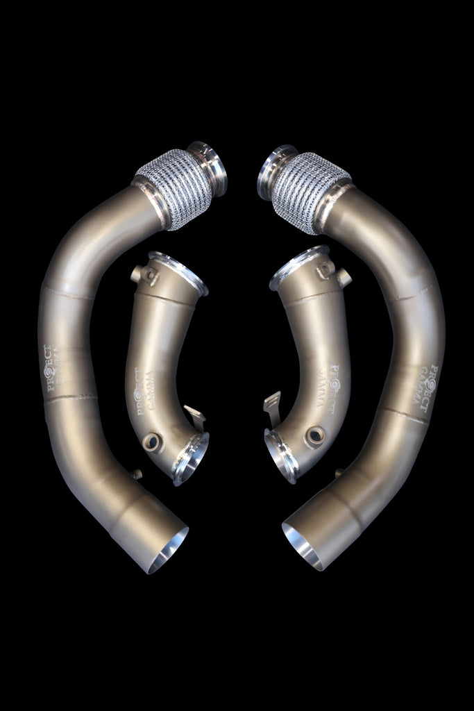 BMW X6M Downpipes