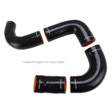 Load image into Gallery viewer, Mishimoto Performance Intercooler Kit w/ Wrinkle Black Piping - Volkswagen Golf GTI Mk8 2022+ (+Audi Fitments)