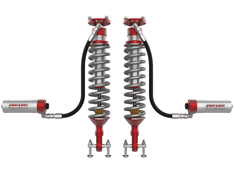 afe Sway-A-Way 2.5 Front Remote Reservoir Coilover Kit with Compression Adjusters - Ford Bronco 2021-2024