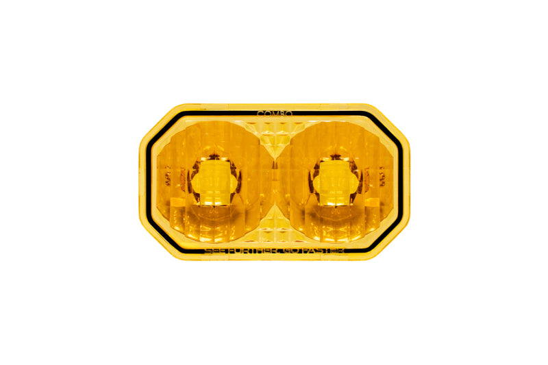 Diode Dynamics C2 2.0 Lens Combo/Driving Yellow - Universal