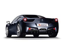 Load image into Gallery viewer, Akrapovic Titanium Slip-On Line Exhaust w/ Carbon Tips - Ferrari 458 Italia / 458 Spyder 2010-2015