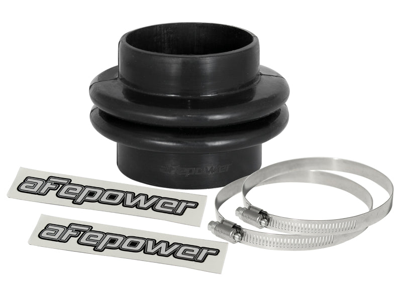 afe Magnum FORCE Intake Coupling Kit(2-3/8 IN ID to 2-1/2 IN ID x 2-1/2 IN L) Black Reducing Coupler - Universal