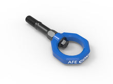 Load image into Gallery viewer, aFe CONTROL Rear Tow Hook Blue - Chevrolet Corvette (C8) 6.2L 2020-2025
