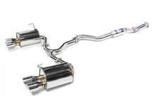 Load image into Gallery viewer, Invidia 76mm Q300 Stainless Steel Tip Cat-back Exhaust - Subaru WRX / STi 2011-2014