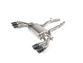 Akrapovic Titanium Slip-On Line Exhaust w/ Carbon Tips - BMW X3 M (F97) / X4 M (F98) 2020-2024