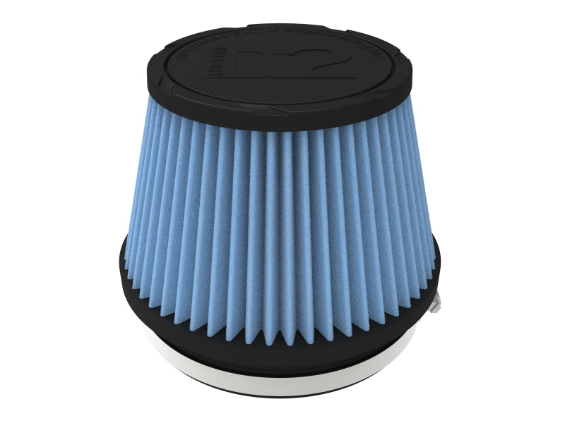 aFe POWER Clamp-On D2 Dura-Dry 6"F x 7.5"B x 5.5"T x 5"H Air Filter - Universal