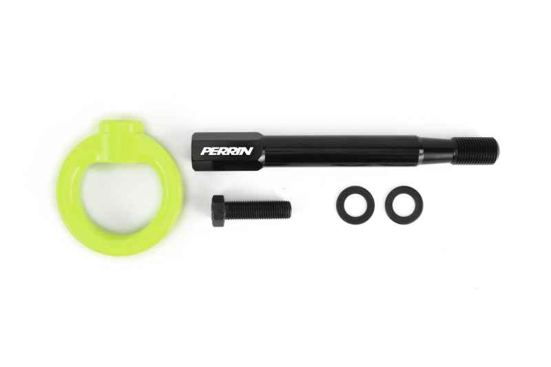 PERRIN Neon Yellow Front Tow Hook Kit - Subaru Forester (Incl. Hybrid / Wilderness) 2025+