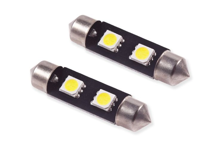 Diode Dynamics 39mm SMF2 Warm White LED Bulbs (Single) - Multiple Fitments