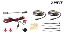 Load image into Gallery viewer, Diode Dynamics RGBW Multicolor Footwell LED Kit (4 Strips) - Universal Fitment