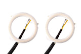 Diode Dynamics 130mm Red HD LED Halo Rings (Pair) - Universal