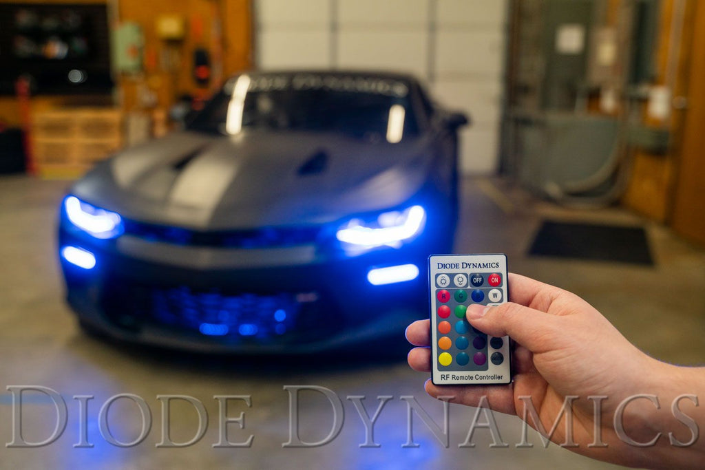 Diode Dynamics RGBW 24-Key M8 RF Controller - Universal Fitment