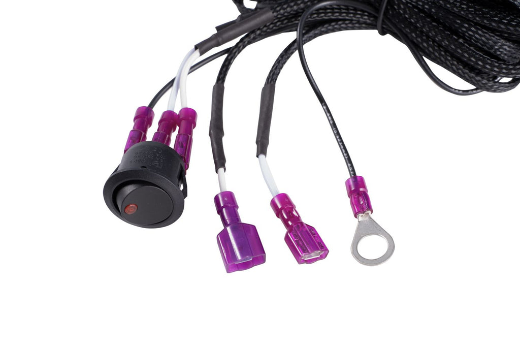 Diode Dynamics Add-on DT 4-Pin Fog Light Wiring Harness - Universal