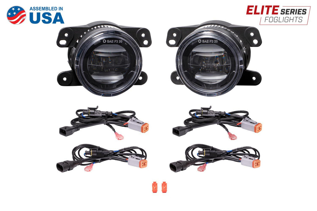 Diode Dynamics Elite Series Dual-Color Type M Fog Lamps (Pair) - Multiple Fitments