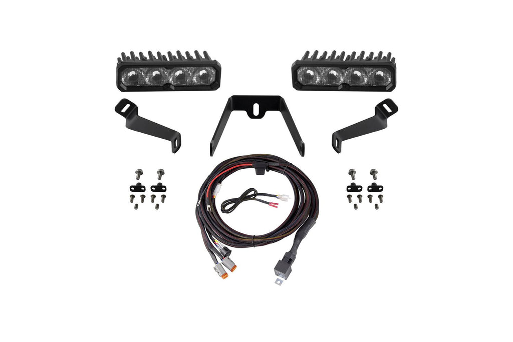 Diode Dynamics SAE/DOT White Driving Classic LED Lightbar Kit - Subaru WRX/STi 2015-2017