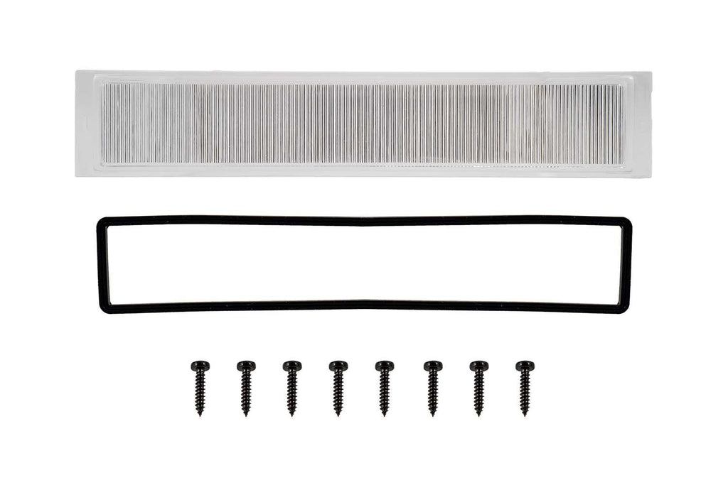 Diode Dynamics Clear Wide Version 3 Outer Lens for Stage Series Light Bars - Universal Fitment