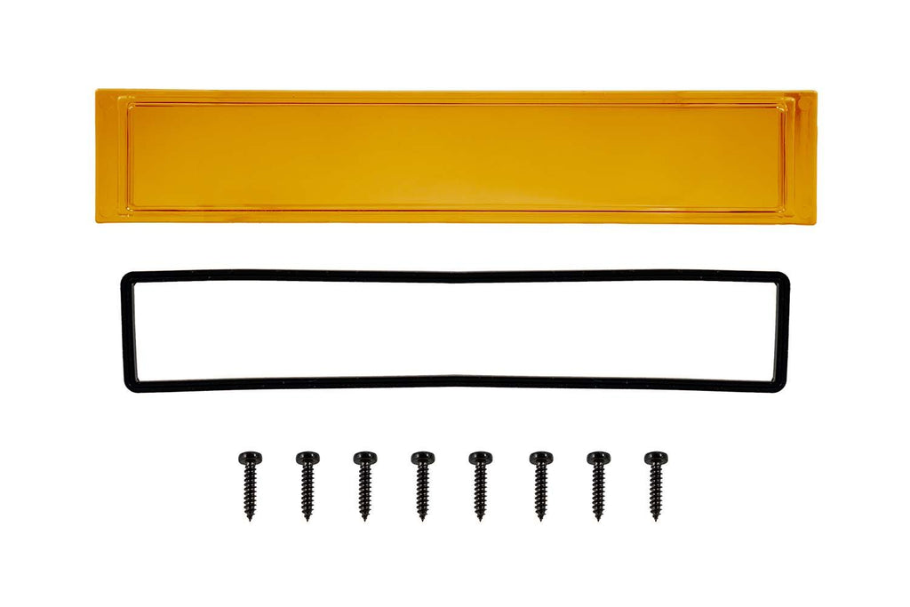 Diode Dynamics Amber Driving Outer Lens for Stage Series Light Bars - Universal Fitment