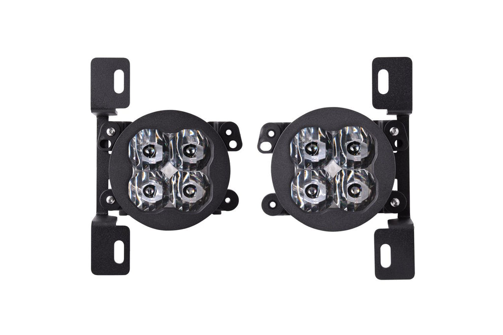 Diode Dynamics SS3 Dual-Color Wide SAE Type MR Fog Light Kit - Multiple Jeep Fitments