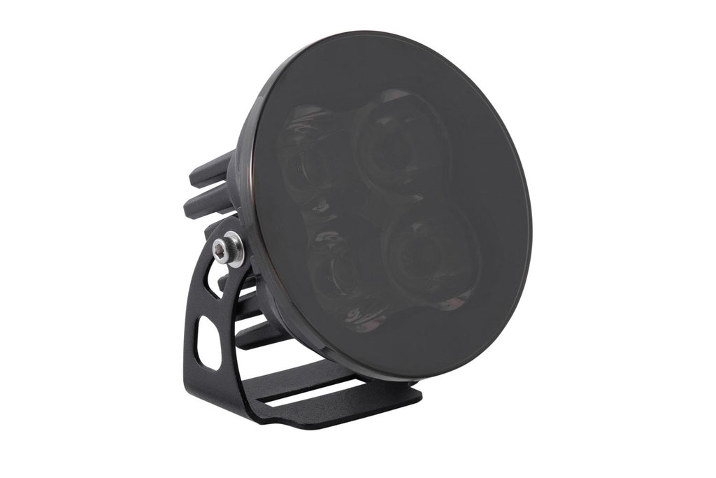 Diode Dynamics SS3 Smoked Round LED Pod Cover (Single) - Universal Fitment