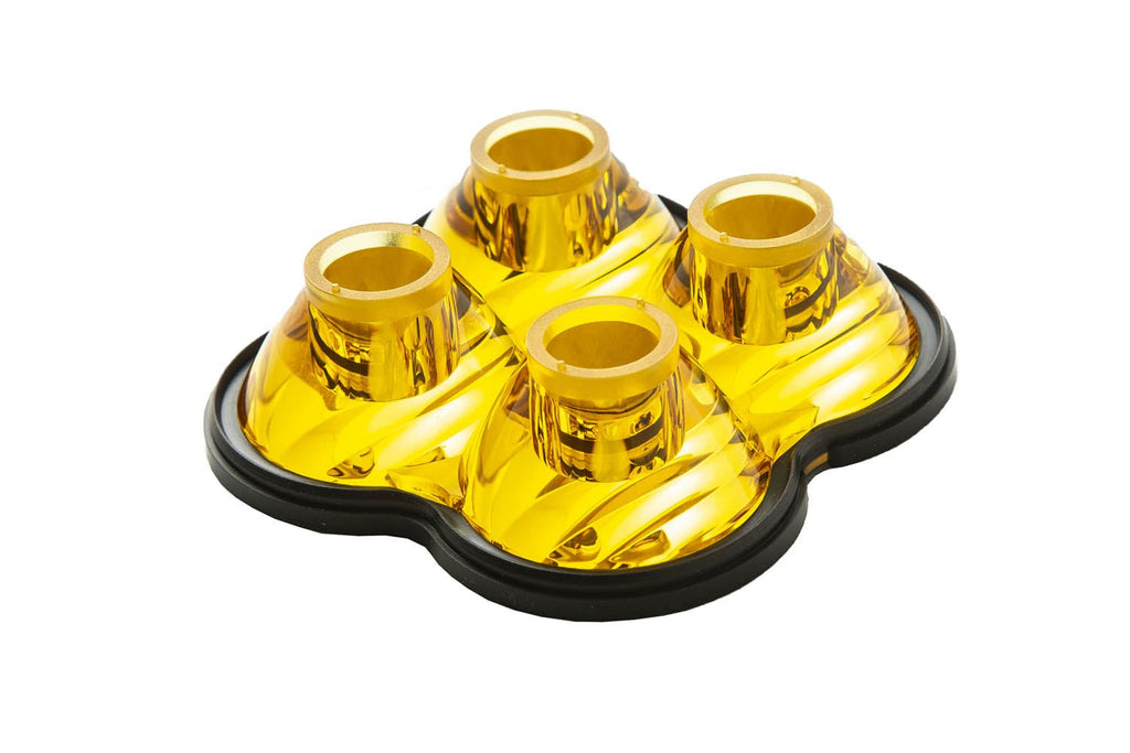 Diode Dynamics Yellow SAE Fog Max Lens for SS3 Pods (Single) - Universal Fitment