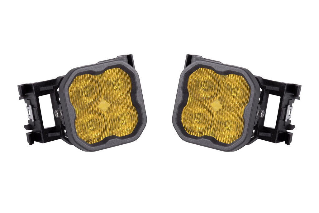 Diode Dynamics SS3 Yellow SAE Pro Type X Fog Light Kit - Multiple Fitments