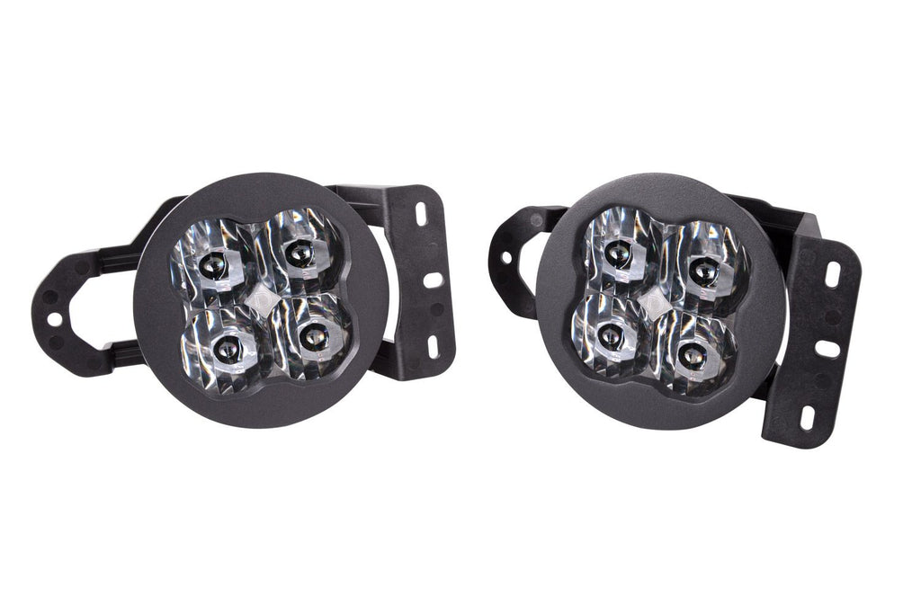 Diode Dynamics SS3 Dual-Color Wide SAE Type MS Fog Light Kit - Jeep Gladiator Sport / Wrangler Sport 2018-2021