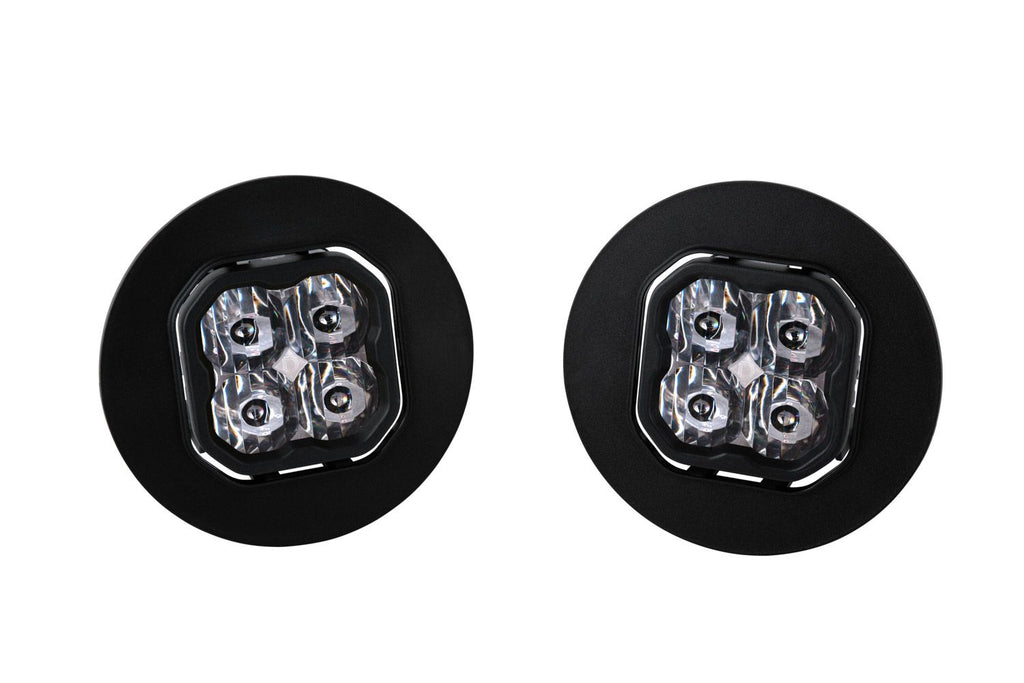 Diode Dynamics SS3 Dual-Color Wide SAE Type GM5 Fog Light Kit -  GMC Sierra 1500/2500 HD/3500 HD 2007-2014