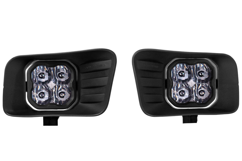 Diode Dynamics SS3 Dual-Color Wide SAE/DOT Ram Horizontal Fog Light Kit - Dodge Ram 1500/2500/3500/4500/5500 2009-2018