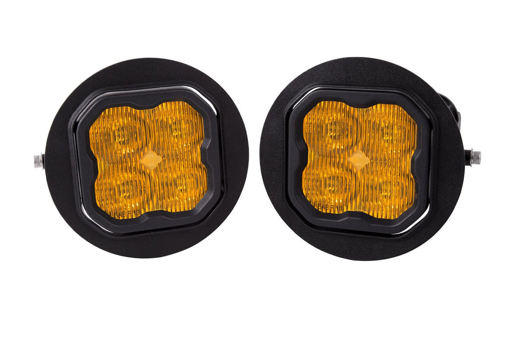 Diode Dynamics SS3 Yellow SAE Max Type FT Fog Light Kit - Multiple Fitments