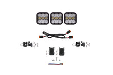 Load image into Gallery viewer, Diode Dynamics SS5 CrossLink White Combo Sport 3-Pod LED Lightbar (Single) - Universal Fitment