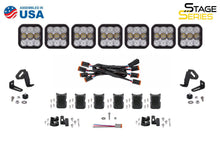 Load image into Gallery viewer, Diode Dynamics SS5 Yellow Driving Pro CrossLink 7-Pod LED Light Bar (Single) - Universal Fitment