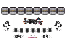 Load image into Gallery viewer, Diode Dynamics SS5 CrossLink White Combo Sport 8-Pod LED Lightbar (Single) - Universal Fitment