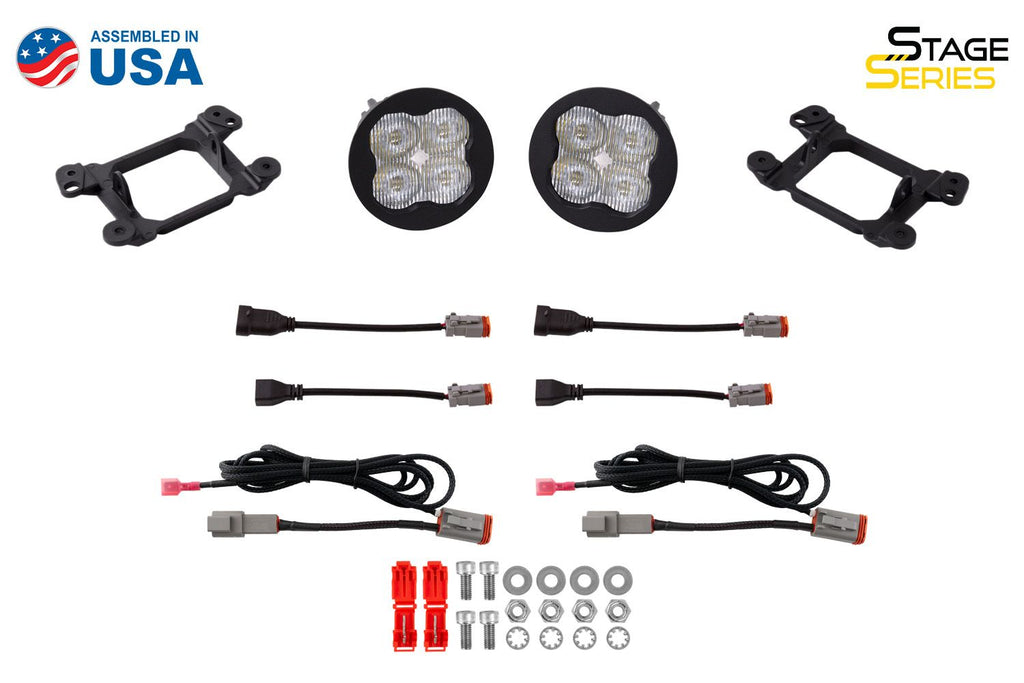 Diode Dynamics SS3 Dual-Color Wide SAE Type M Fog Light Kit - Multiple Fitments