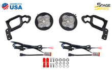 Load image into Gallery viewer, Diode Dynamics SS3 Dual-Color Wide SAE Type MS Fog Light Kit - Jeep Gladiator Sport / Wrangler Sport 2018-2021