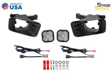Load image into Gallery viewer, Diode Dynamics SS3 Dual-Color Wide SAE/DOT Ram Horizontal Fog Light Kit - Dodge Ram 1500/2500/3500/4500/5500 2009-2018
