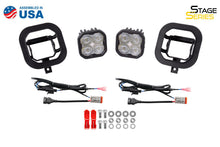 Load image into Gallery viewer, Diode Dynamics SS3 Dual-Color Wide SAE Type SD Fog Light Kit - Ford F-250/F-350 Superduty 2011-2016
