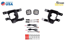 Load image into Gallery viewer, Diode Dynamics SS3 Dual-Color Wide SAE Type SV1 Fog Light Kit - Chevrolet Silverado 1500/1500 LD 2016-2019