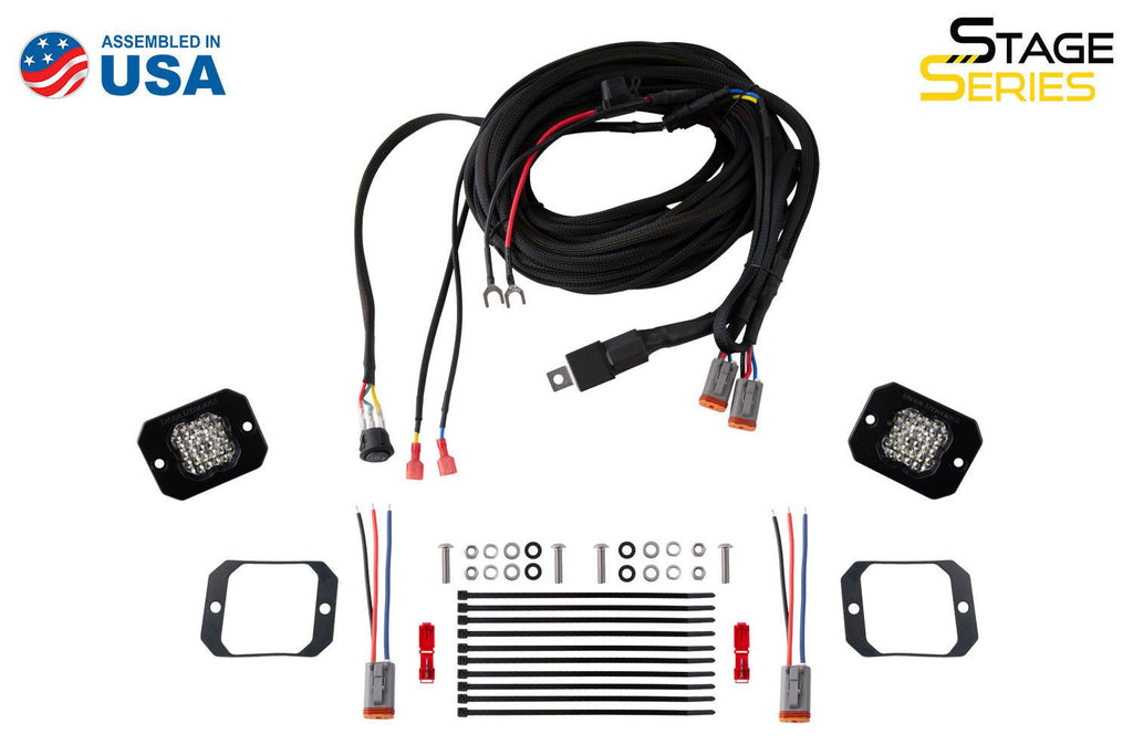 Diode Dynamics Stage Series SSC1 Pro Flush Mount Reverse Light Kit - Universal