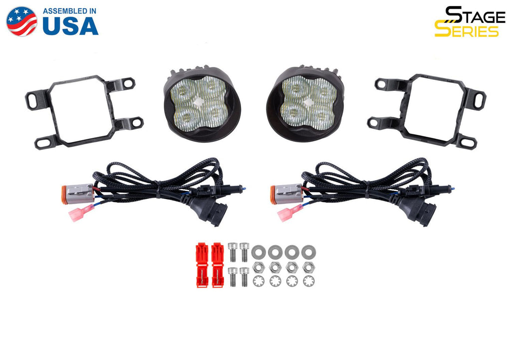 Diode Dynamics SS3 Dual-Color Wide SAE Type CGX Fog Light Kit - Multiple Fitments