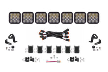 Load image into Gallery viewer, Diode Dynamics SS5 White Driving Sport CrossLink 7-Pod LED Light Bar (Single) - Universal Fitment