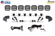 Load image into Gallery viewer, Diode Dynamics SS5 Yellow Pro Windshield CrossLink Lightbar Kit - Ford Bronco 2021-2025
