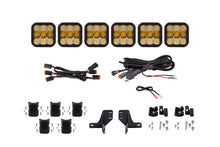 Load image into Gallery viewer, Diode Dynamics SS5 Yellow Sport Grille CrossLink Lightbar Kit - Ford Bronco 2021-2025