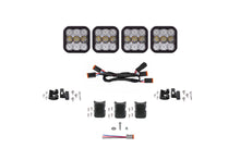 Load image into Gallery viewer, Diode Dynamics SS5 White Combo Pro CrossLink 4-Pod LED Light Bar (Single) - Universal Fitment