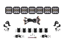 Load image into Gallery viewer, Diode Dynamics SS5 White Combo Pro CrossLink 7-Pod LED Light Bar (Single) - Universal Fitment